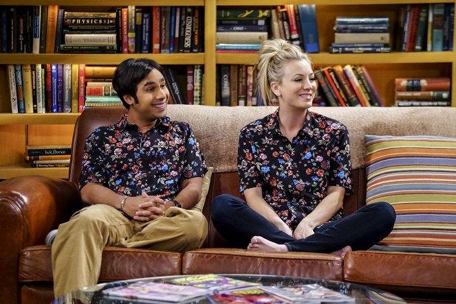 The Big Bang Theory - Season 10 - The Collaboration Fluctuation - Photos - Kunal Nayyar, Kaley Cuoco