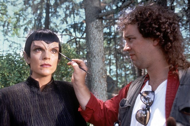 Star Trek: Az új nemzedék - Vezéráldozat 1. rész - Forgatási fotók - Robin Curtis