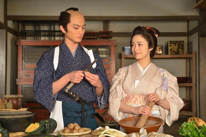 A Tale of Samurai Cooking: A True Love Story - Photos - Kengo Kóra, Aja Ueto