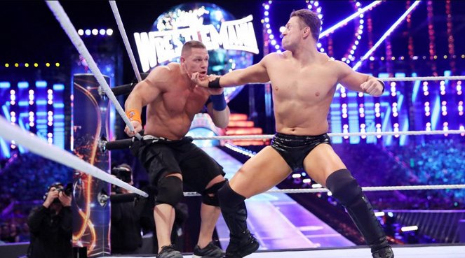 WrestleMania 33 - Photos - John Cena, Mike "The Miz" Mizanin