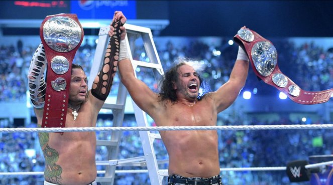 WrestleMania 33 - Van film - Jeff Hardy, Matt Hardy