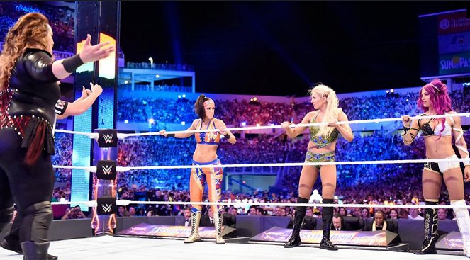 WrestleMania 33 - Filmfotos - Pamela Martinez, Ashley Fliehr, Mercedes Kaestner-Varnado