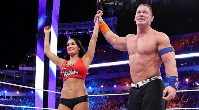 WrestleMania 33 - Photos - Nicole Garcia, John Cena