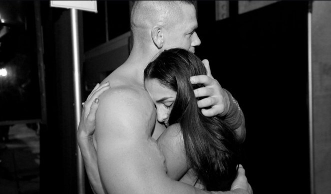 WrestleMania 33 - Forgatási fotók - John Cena, Nicole Garcia