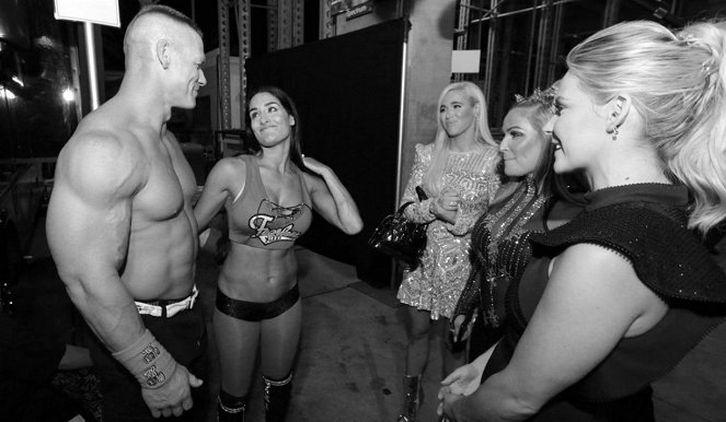 WrestleMania 33 - Making of - John Cena, Nicole Garcia, Natalie Neidhart