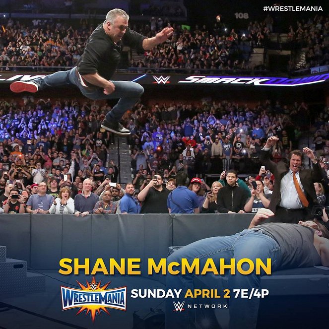 WrestleMania 33 - Promóció fotók - Shane McMahon, John Layfield
