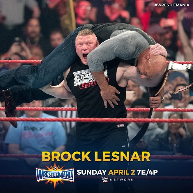 WrestleMania 33 - Promóció fotók - Brock Lesnar