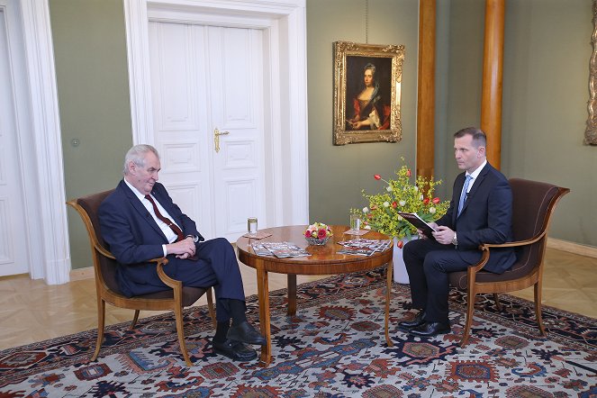 Týden s prezidentem - Van film - Miloš Zeman, Jaromír Soukup