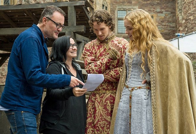 The White Princess - Tournage - Jacob Collins-Levy, Jodie Comer