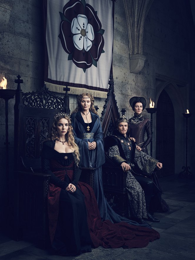 The White Princess - Werbefoto - Jodie Comer, Essie Davis, Jacob Collins-Levy, Michelle Fairley