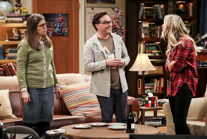 The Big Bang Theory - Der Zeitspar-Modus - Filmfotos - Mayim Bialik, Johnny Galecki