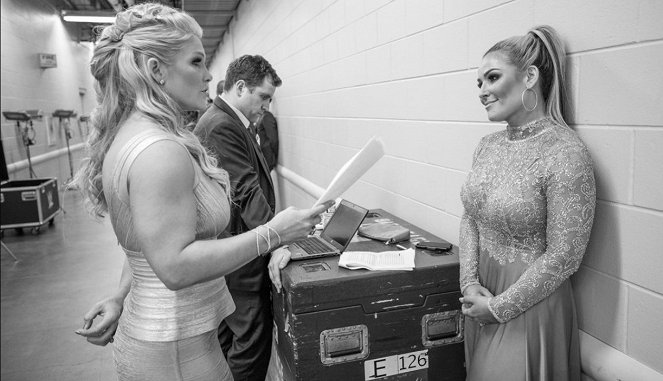 WWE Hall of Fame 2017 - Tournage - Beth Phoenix, Natalie Neidhart