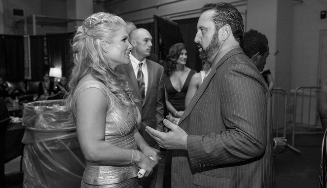 WWE Hall of Fame 2017 - Del rodaje - Beth Phoenix, Tommy Dreamer