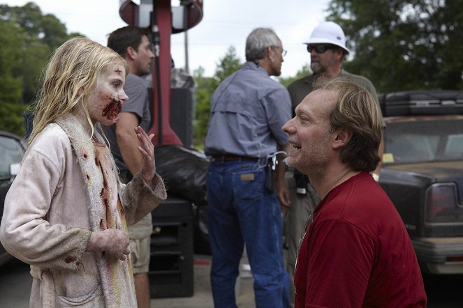 The Walking Dead - Os velhos tempos - De filmagens - Greg Nicotero