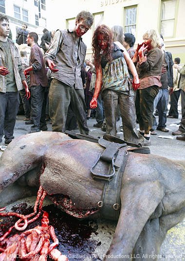 The Walking Dead - Season 1 - Os velhos tempos - De filmagens