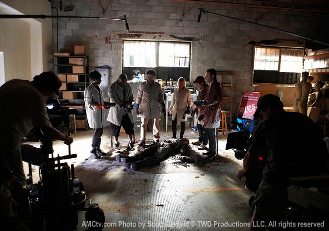 The Walking Dead - Tripes - Tournage
