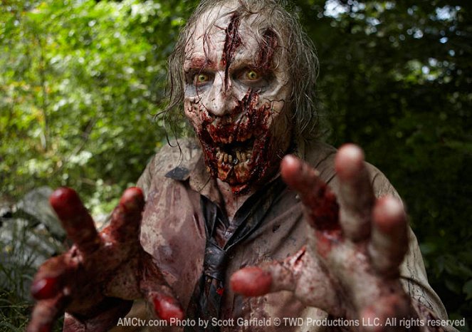 The Walking Dead - Vá falar com sapos - De filmagens