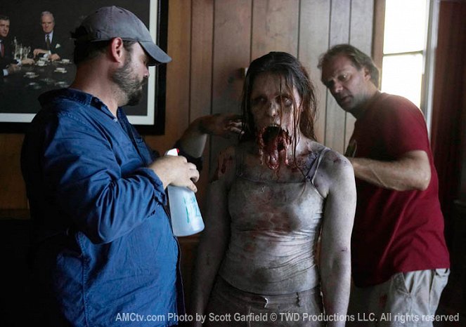 The Walking Dead - A látnok - Forgatási fotók - Greg Nicotero