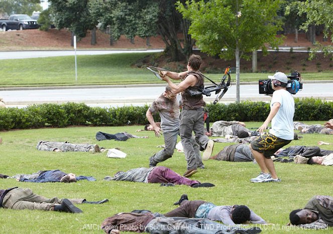 The Walking Dead - 19-es tesztalany - Forgatási fotók