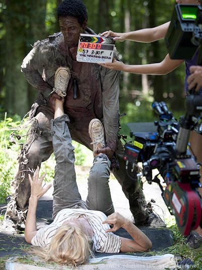 The Walking Dead - Blutsbande - Dreharbeiten