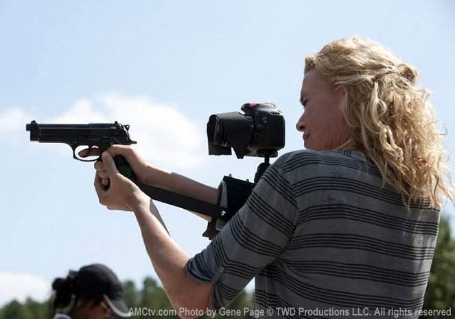 The Walking Dead - Beichten - Dreharbeiten - Laurie Holden