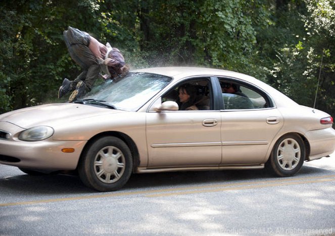 The Walking Dead - Le Nebraska - Tournage