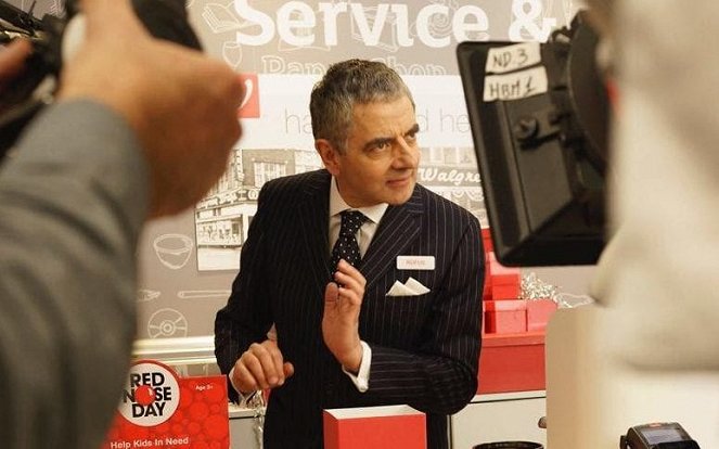 Red Nose Day Actually - Making of - Rowan Atkinson