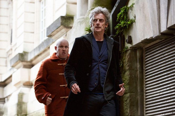 Doctor Who - The Pilot - Photos - Matt Lucas, Peter Capaldi