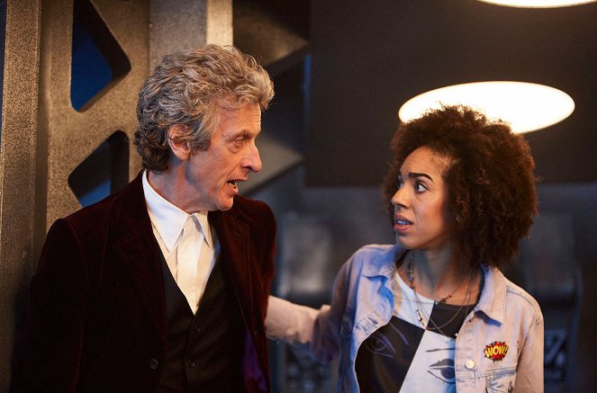 Doctor Who - The Pilot - Photos - Peter Capaldi, Pearl Mackie