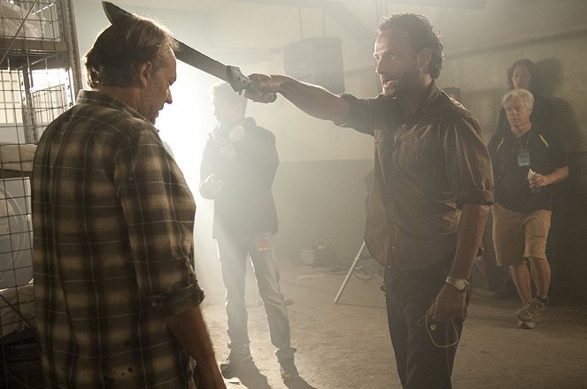 The Walking Dead - Season 3 - Beteg - Forgatási fotók - Andrew Lincoln