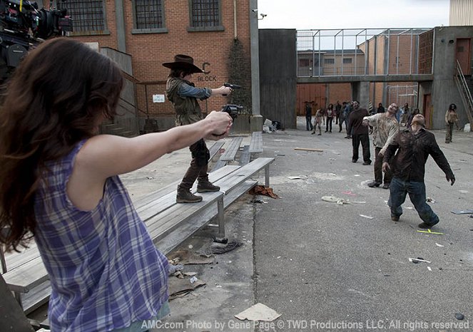The Walking Dead - Season 3 - Leben und Tod - Dreharbeiten