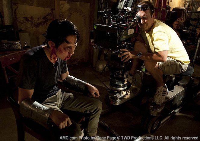 The Walking Dead - Season 3 - Tod vor der Tür - Dreharbeiten - Steven Yeun