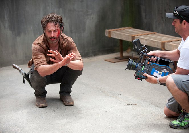 The Walking Dead - Season 4 - Elszigeteltség - Forgatási fotók - Andrew Lincoln
