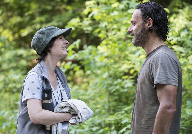 The Walking Dead - Étrangers - Tournage - Andrew Lincoln