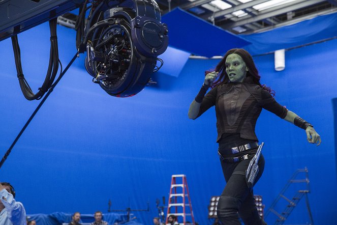 Guardians of the Galaxy Vol. 2 - Dreharbeiten - Zoe Saldana
