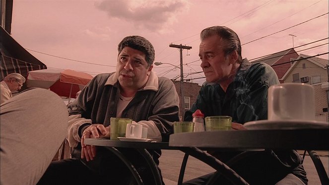 Os Sopranos - Pilot - Do filme - Vincent Pastore, Tony Sirico