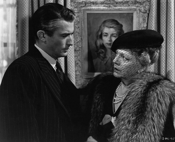 A Paradine-ügy - Filmfotók - Gregory Peck, Ethel Barrymore