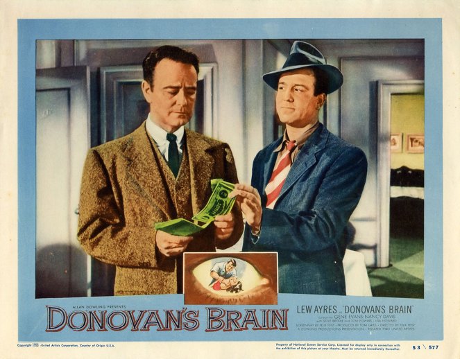 Donovan's Brain - Lobbykaarten