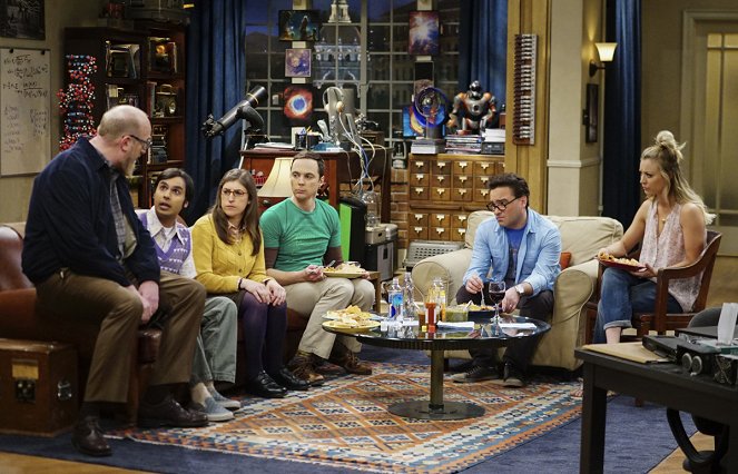 The Big Bang Theory - Die retrospektive Retrospektive - Filmfotos - Kunal Nayyar, Mayim Bialik, Jim Parsons, Johnny Galecki, Kaley Cuoco