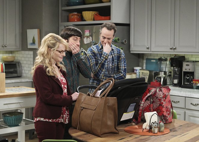 The Big Bang Theory - Season 10 - The Separation Agitation - Photos - Melissa Rauch, Simon Helberg, Kevin Sussman