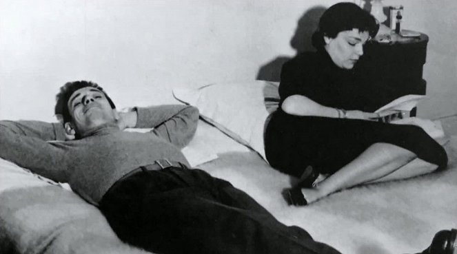 Der Mann, der Yves Montand war - Filmfotos - Yves Montand, Simone Signoret