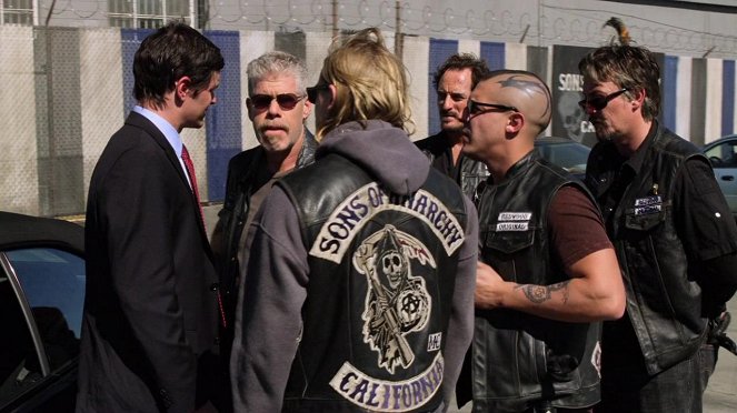 Sons of Anarchy - Die Offenbarung - Filmfotos - Tom Everett Scott, Ron Perlman, Kim Coates, Theo Rossi, Tommy Flanagan