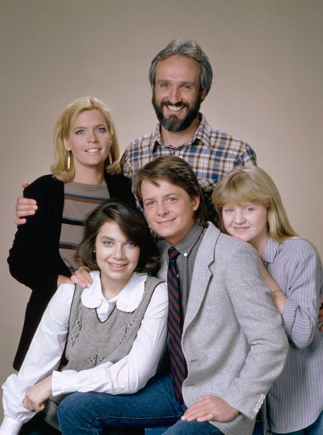 Family Ties - Promokuvat - Meredith Baxter, Michael Gross, Justine Bateman, Michael J. Fox, Tina Yothers