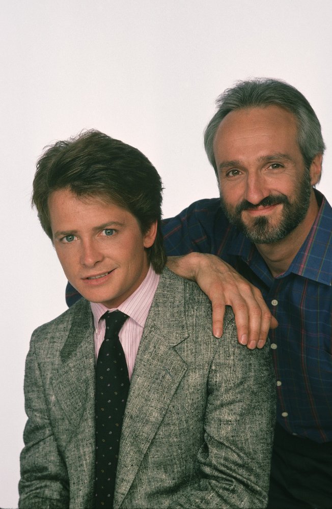Enredos de familia - Promoción - Michael J. Fox, Michael Gross