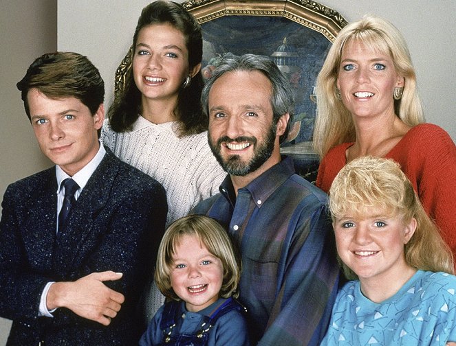 Family Ties - Promokuvat - Michael J. Fox, Justine Bateman, Michael Gross, Meredith Baxter, Tina Yothers, Brian Bonsall