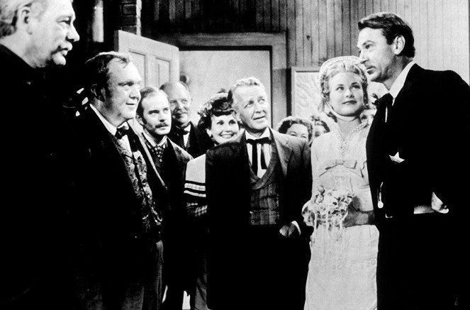 Na pravé poludnie - Z filmu - Thomas Mitchell, Otto Kruger, Grace Kelly, Gary Cooper