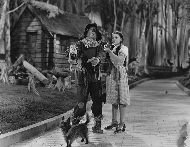 Czarnoksiężnik z Oz - Z filmu - Ray Bolger, Judy Garland
