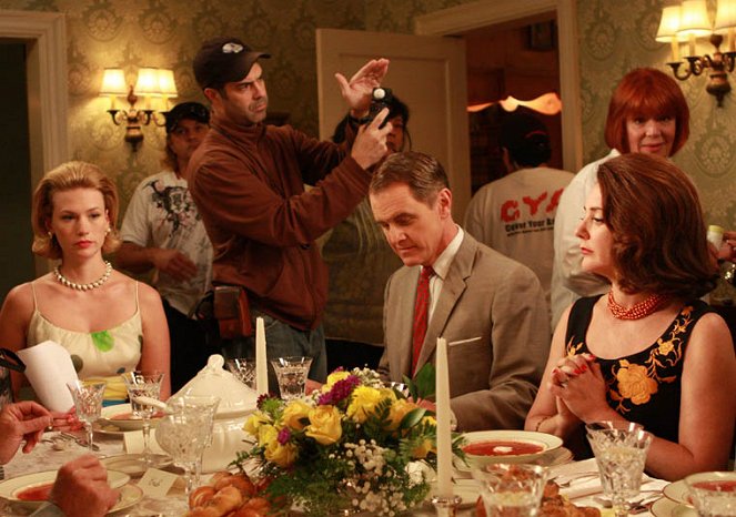 Mad Men - A Night to Remember - Making of - January Jones, Chris Manley, Mark Moses, Talia Balsam