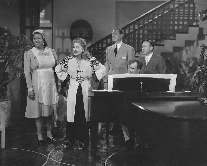 Cairo - Del rodaje - Ethel Waters, Jeanette MacDonald