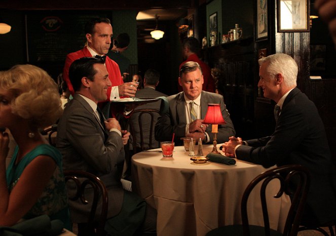 Mad Men - Reklámőrültek - Six Month Leave - Filmfotók - Jon Hamm, Joel Murray, John Slattery